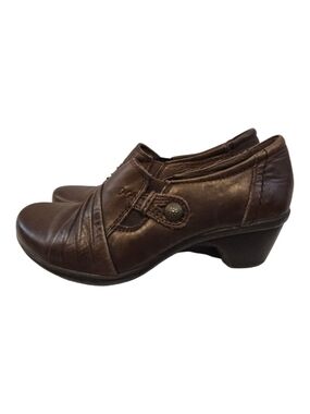 Michel M. Emma Shoes Leather 7.5 Brown